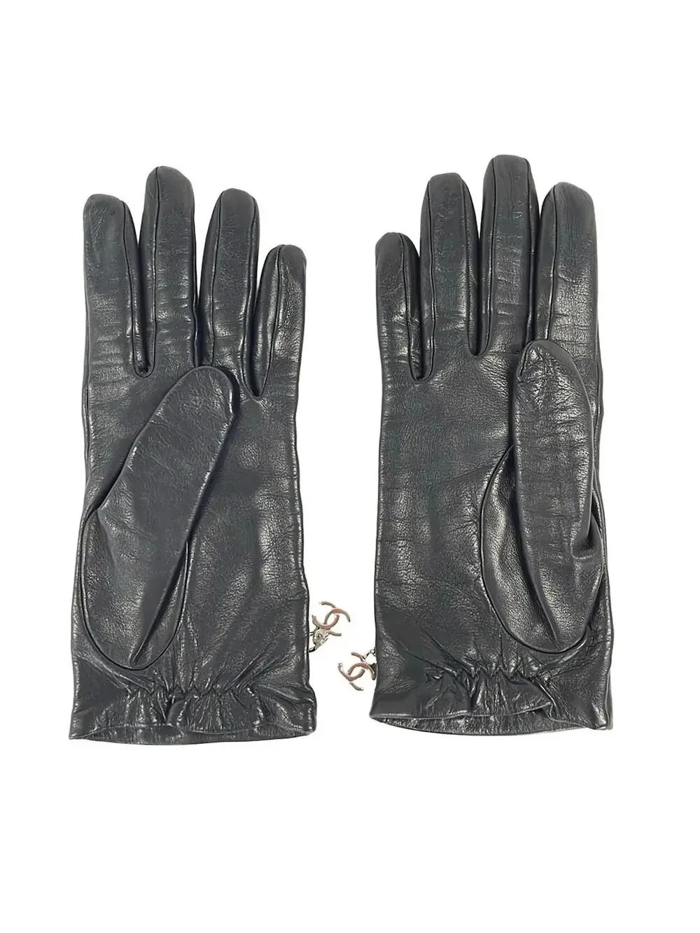 Chanel Black Lambskin Women's Gloves #295529C62B